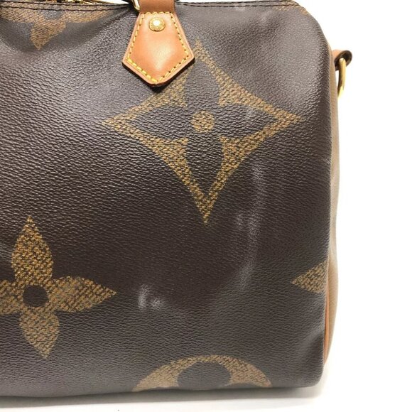 LOUIS VUITTON M44602 Monogram Giant Speedy Bandouliere30 Hand Bag - Picture 5 of 13